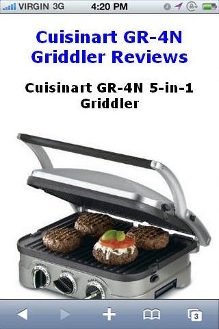 GR-4N 5-in-1 Griddler Reviews