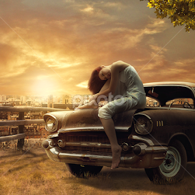Waiting for you by Steven Chu - Digital Art People
