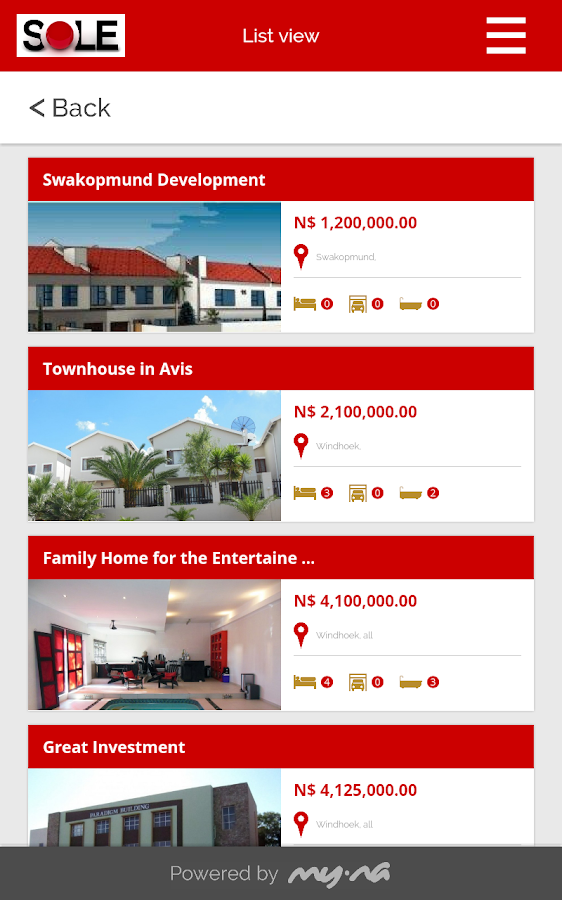    Sole Estates Namibia- screenshot  