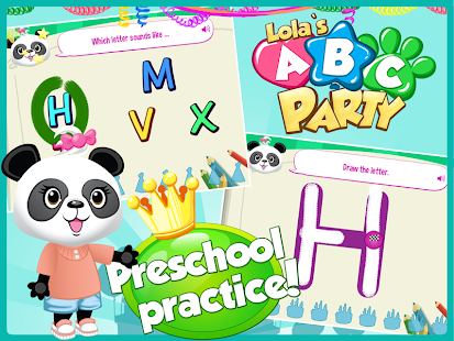 Screenshot dell'applicazione Android Lola's ABC Party