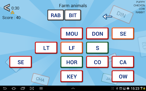 Word Domino - Letter games