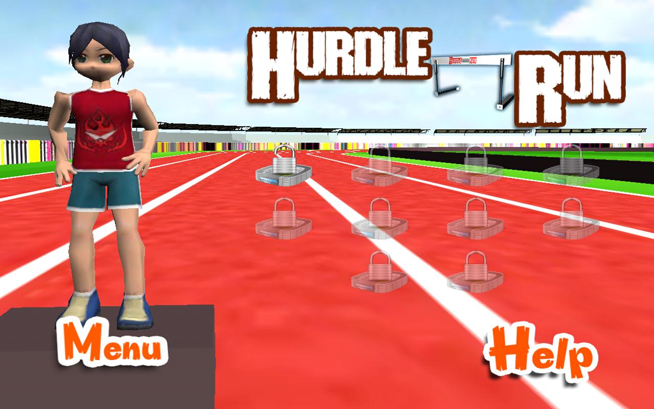 Android application Hurdle Run screenshort