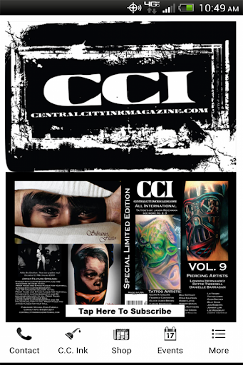 Central City Ink Magazine