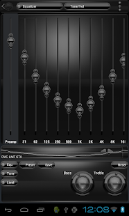 Free Poweramp skin Black Black APK for Android
