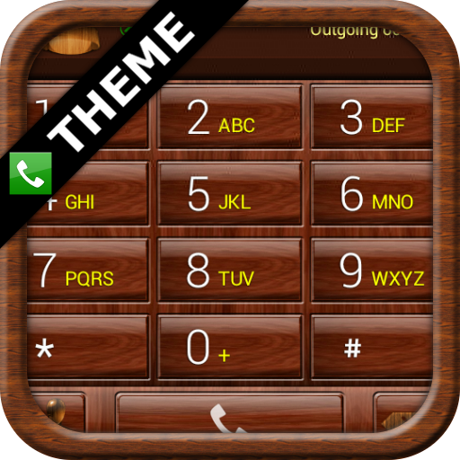 exDialer Mahogany Wood Theme LOGO-APP點子