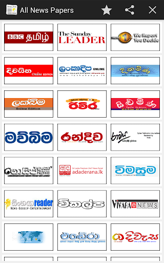 All Newspapaers SriLanka
