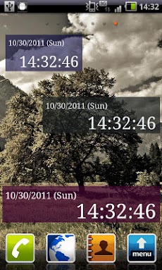 秒時計ウィジェット Androidアプリ Applion