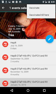 Immunization Schedules - Kids Screenshots 3