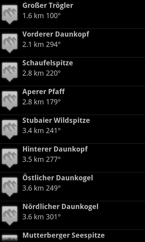 Summits Screen 3