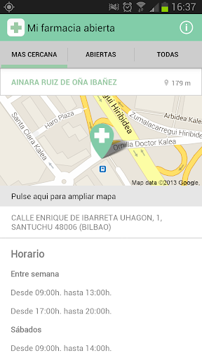 Mi farmacia abierta