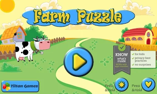 Farm Animals Puzzles for kids(圖2)-速報App