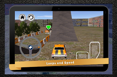 stunt cars jump training park poster 7