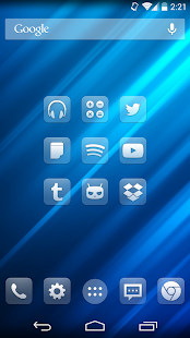 Glasklart Go Nova Apex Theme - screenshot thumbnail
