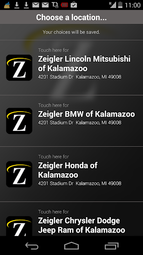 Zeigler Auto Group DealerApp