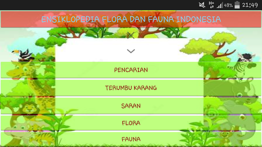 【免費教育App】Flora Fauna Indonesia-APP點子