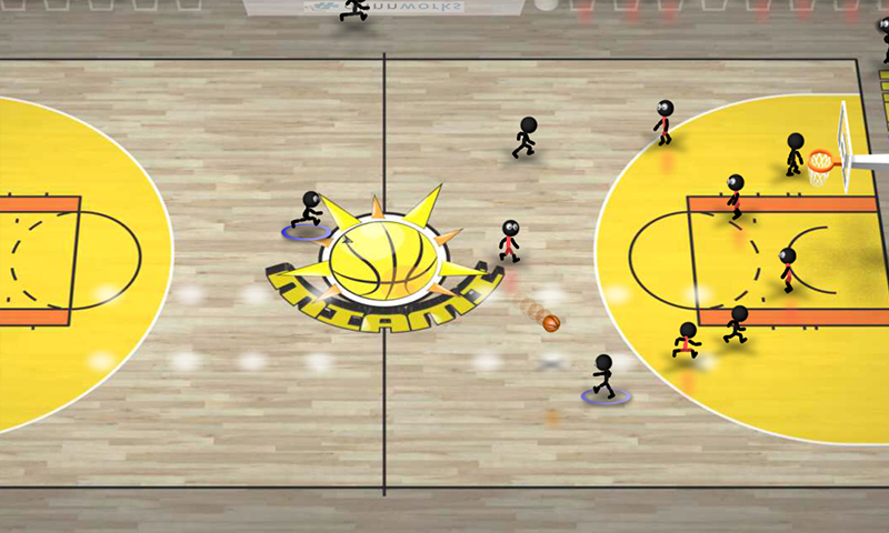 Stickman Basketball Screen 2