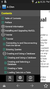 CHM Viewer ACHM - screenshot thumbnail