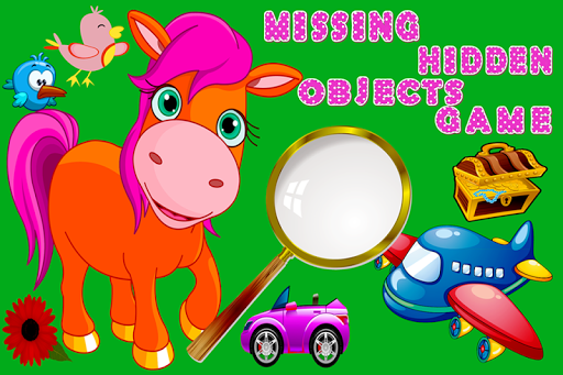 Missing Hidden Objects Game