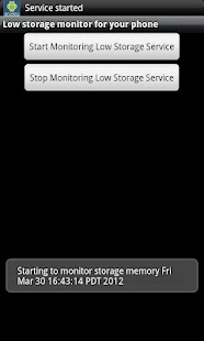 Download Low Storage monitor APK for Android