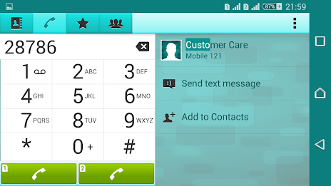 Texture Teal Xperien Theme poster 10