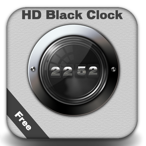 HD Black Clock (UCCW Skin) 個人化 App LOGO-APP開箱王