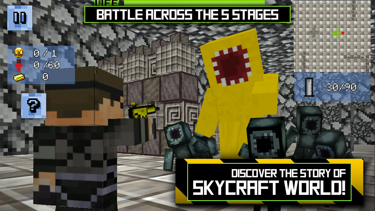 Skycraft 3D - Butter Gun Pro - screenshot