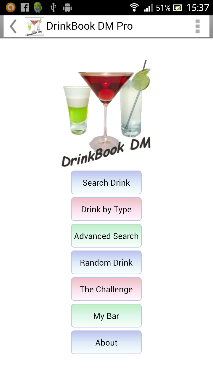 DrinkBook DM PRO Screen 1