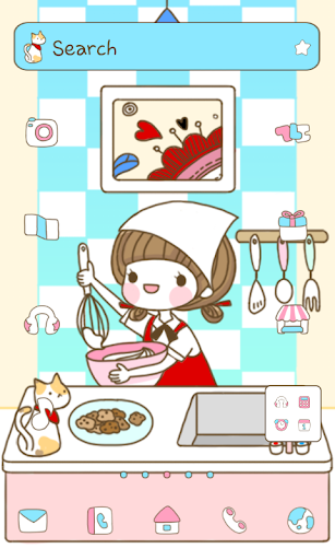 Cooking dodol launcher theme