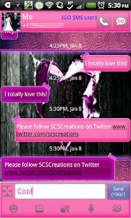 How to mod GO SMS THEME|LovelyHeart patch 1.1 apk for bluestacks