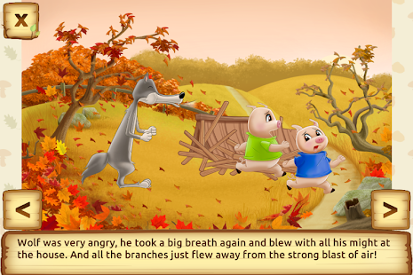 Three Little Pigs - Fairy Tale with Games(圖4)-速報App