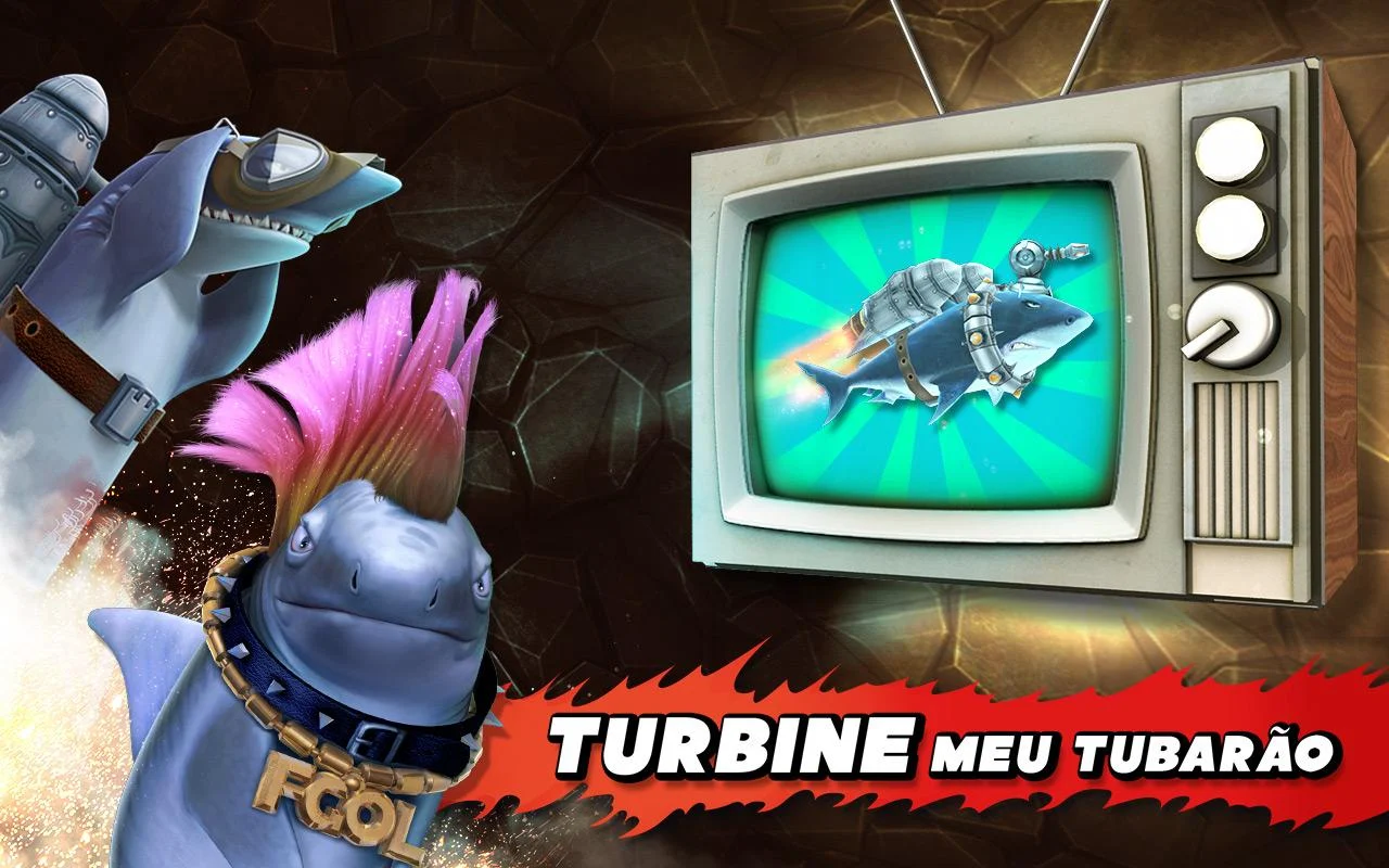 Hungry Shark Evolution: captura de tela
