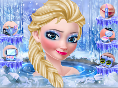 Icy Queen Spa Makeup Party Screenshots 9