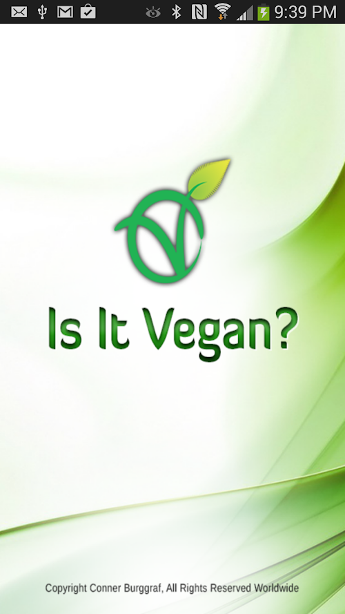 Android application Is It Vegan? + screenshort