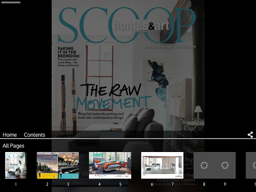 Scoop Homes Art Magazine