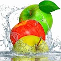 Apples Splashing Magic Water logo