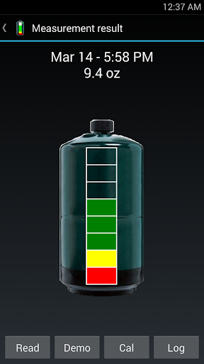 Camp Grill Propane Gauge