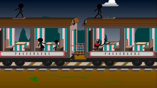 Stickman Click Death Train