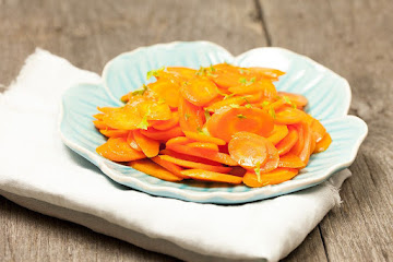 Caramelised carrots