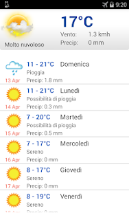 Meteo Roma Screenshots 1