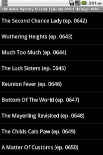 CBS Radio Mystery Theater V.13 Screenshots 7