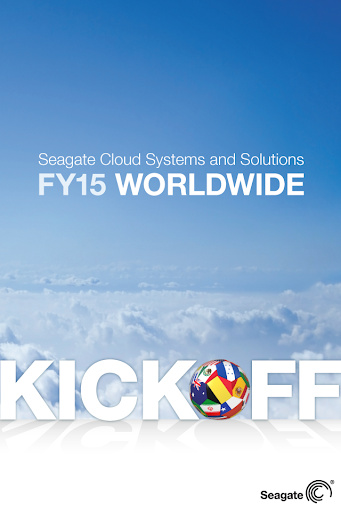 FY15 Seagate CSS Kickoff