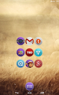 Retro UI Go Apex Nova Theme - screenshot thumbnail
