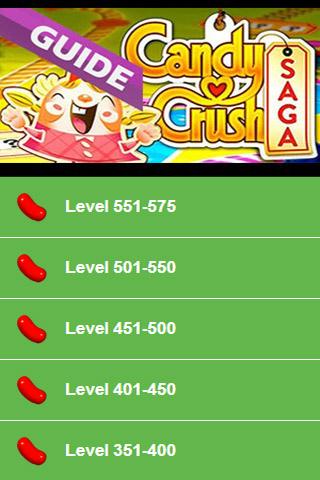 Candy 570+ Level Guide