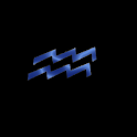 Zodiac Sign Aquarius LWP logo