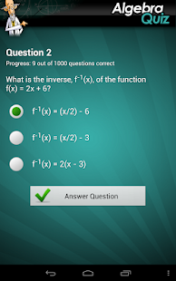 Ultimate Algebra Quiz Screenshots 4