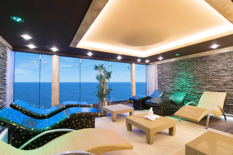 MSC's sublime Aurea Spa provides a tranquil retreat where Preziosa passengers can soothe away life's stresses. 