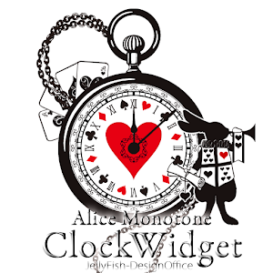 アリスのモノトーンアナログ時計ウィジェット2 Latest Version For Android Download Apk