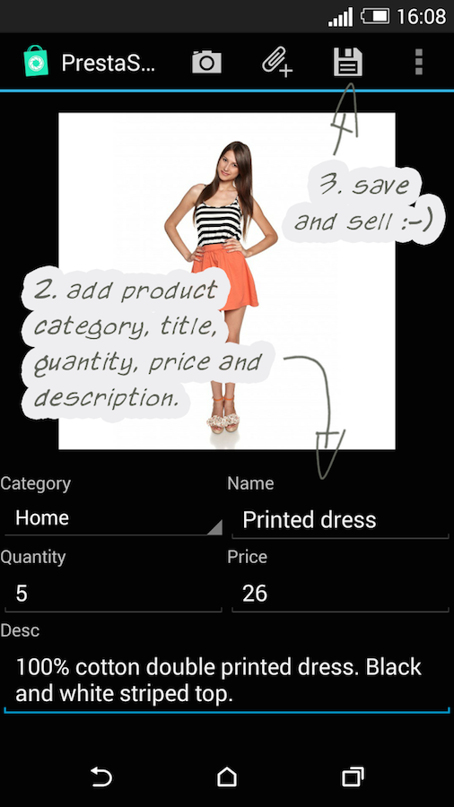 PrestaShop Starter Screen 3
