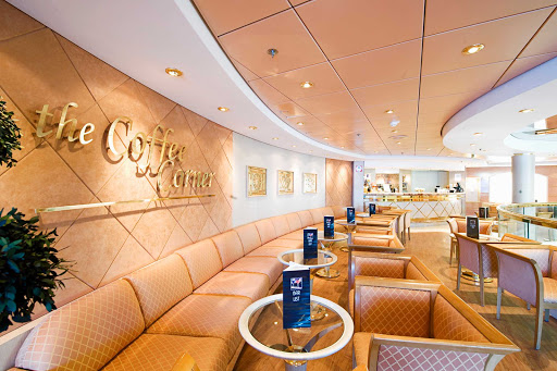 MSC-Lirica-Coffee-Corner - Of course, there's a place on board for MSC Lirica passengers to savor excellent coffee: the Coffee Corner.