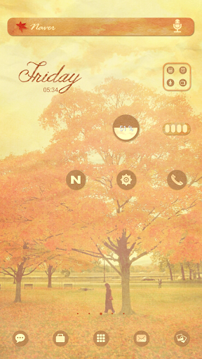 Autumn dodol luancher theme